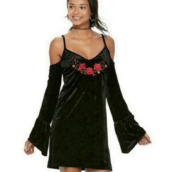Disney Black Velvet Coco Dress Size S - Picture 7 of 7